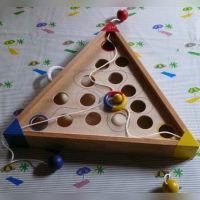 تخته بازی چوبی